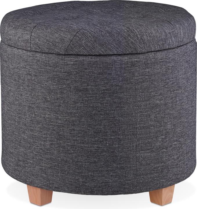 Relaxdays Pouf-de-rangement