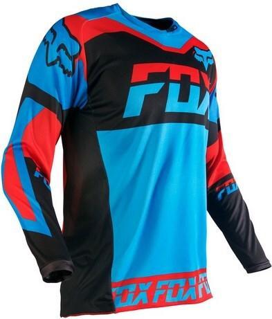 Produktbild Fox JERSEY 180 MAKO BLUE-RED (L)