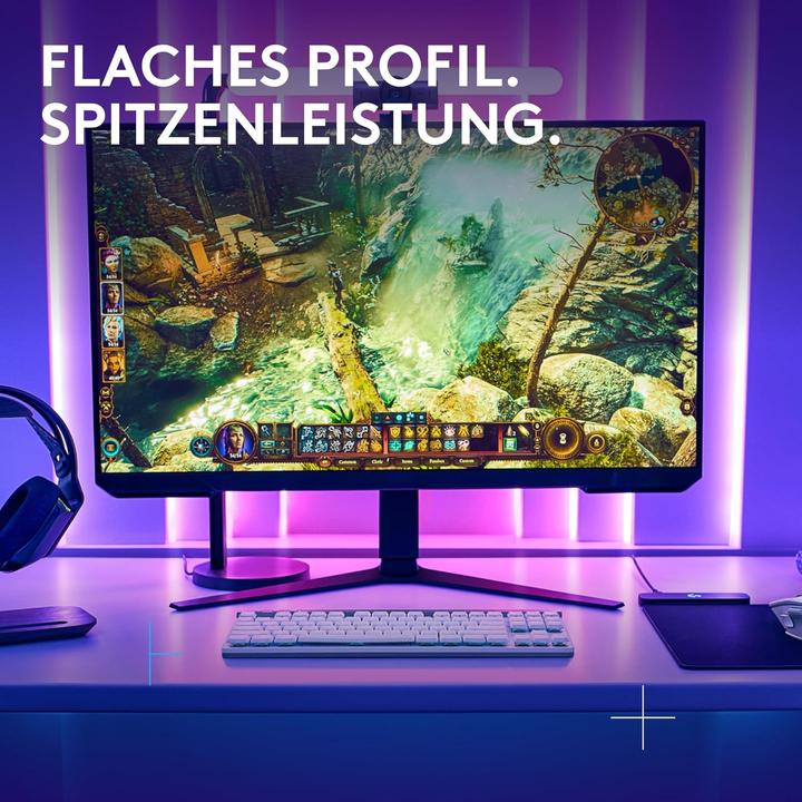Produktbild Logitech G515 Lightspeed TKL (DE, Kabellos, Kabelgebunden)