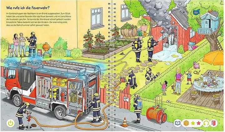 Image du produit tiptoi Bei der Feuerwehr (Allemand, L'évasion de Daniela, Niklas Böwer, 2022)