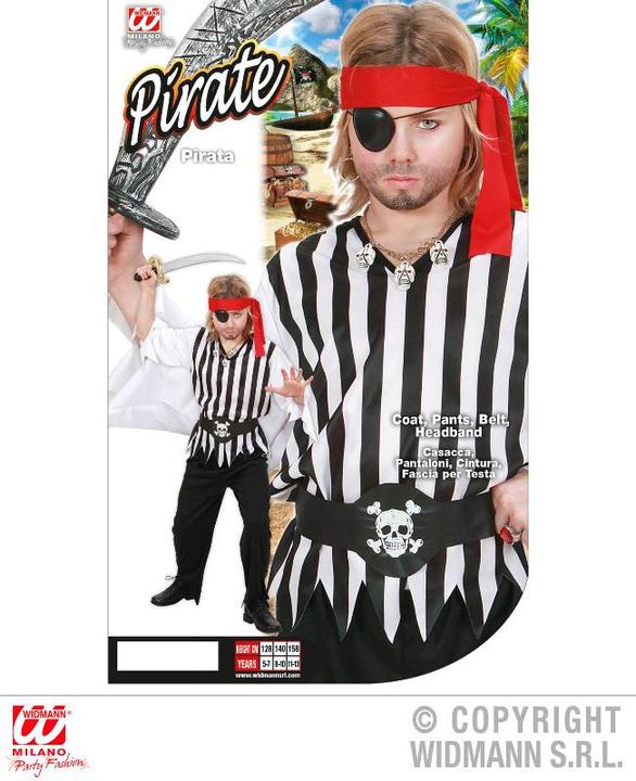 Actual product image Widmann Kids costume pirate (158)