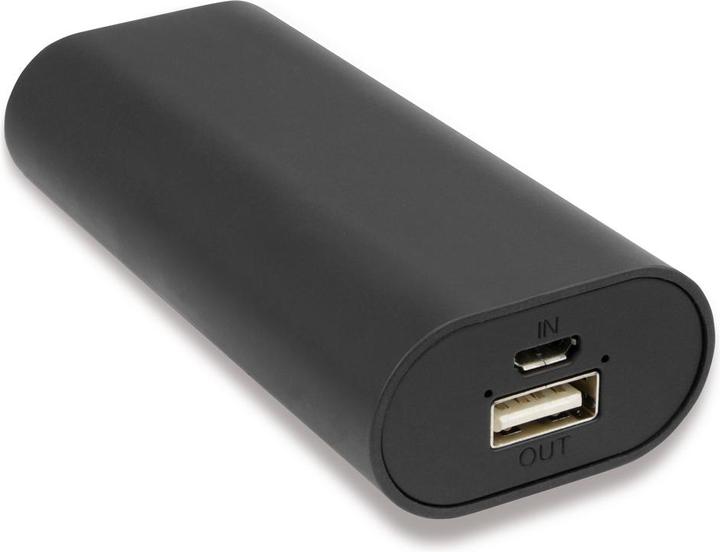 Produktbild fontastic Powerbank Mira 4400mAh schwarz