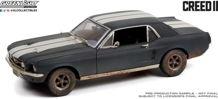 Image du produit 1967 Ford Mustang Coupé, mat black w/white strip