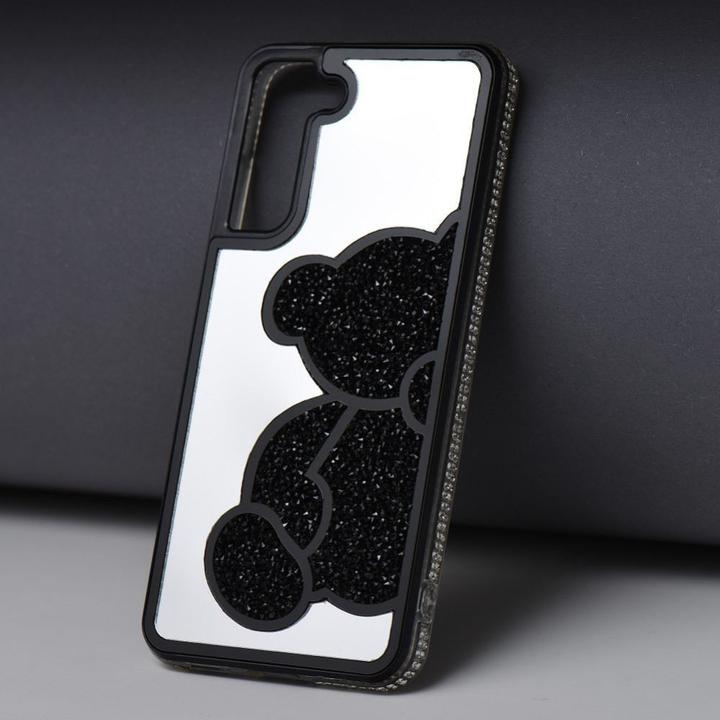 Image du produit OEM Back panel cover TEDDY BEAR Case for SAMSUNG S24 Ultra black (Samsung Galaxy S24 Ultra)