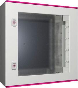 Produktbild Rittal AX 1467.000 Schaltschrank 600 x 600 x 200 Polyester, Stahlblech, Polycarbonat Lichtgrau 1St.