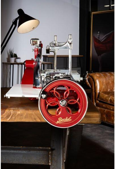 Produktbild Berkel Volano P15 rot/gold Aufschnittmaschine