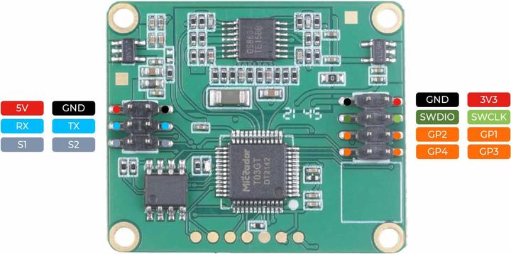 Image du produit Seeed Studio Radar mmWave 24GHz Capteur de présence de personnes