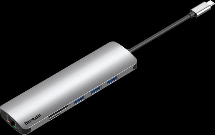 Bluebuilt Station d'accueil HDMI double 9-en-1 avec USB-C (BBDS9IN1)