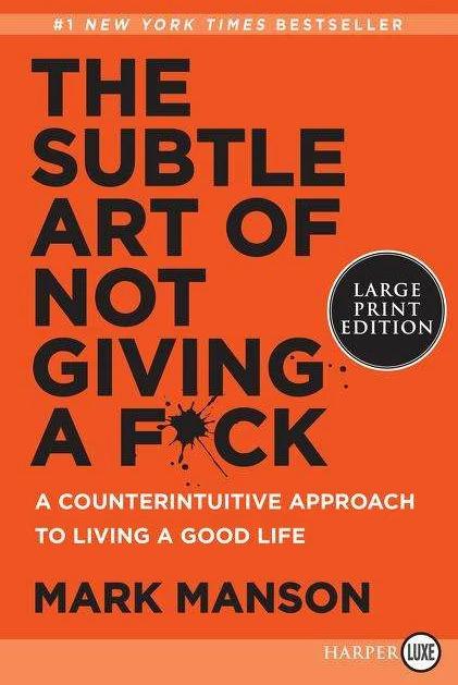 Produktbild The Subtle Art of Not Giving a Fuck (Englisch, Mark Manson, 2018)