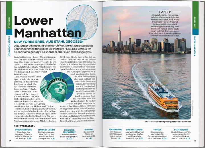 Actual product image Reiseführer New York (German, John Garry, Caroline Trefler, Brian Healy, Teddy Minford, Rachel Chang, Meena Thiruvengadam, Michael Grosberg, Maya Stanton, Dana Givens, 2024)