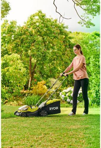 Actual product image Ryobi RY18LMX37A-0 (Rechargeable battery operated)