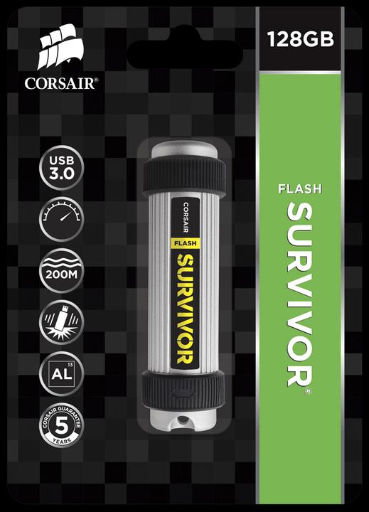 Corsair Sopravvissuto (128 GB, USB-A, USB 3.0)