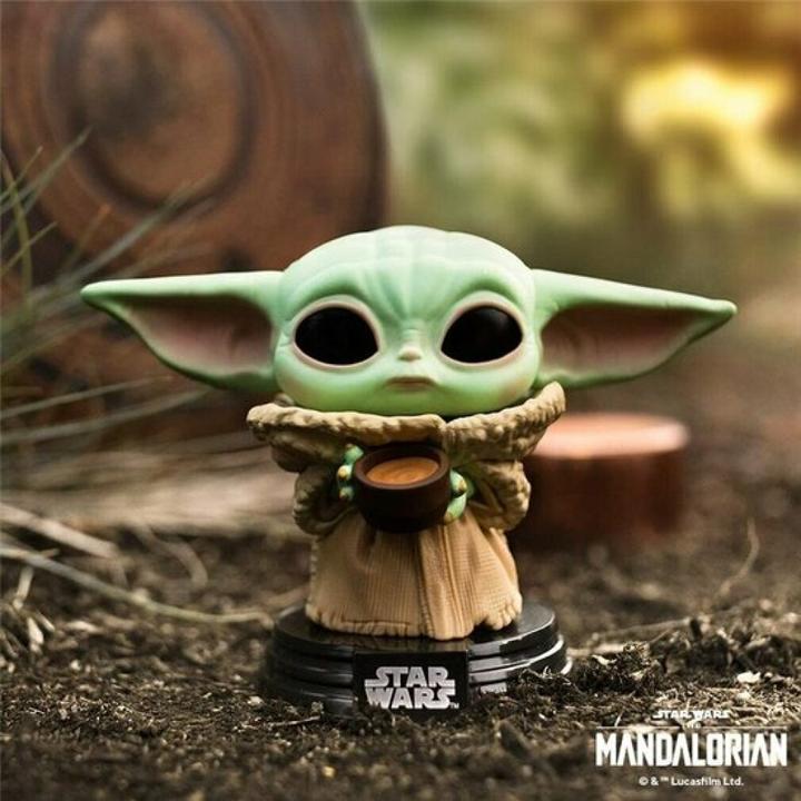 Image du produit Funko POP! - Star Wars - The Mandalorian: The Child with Cup