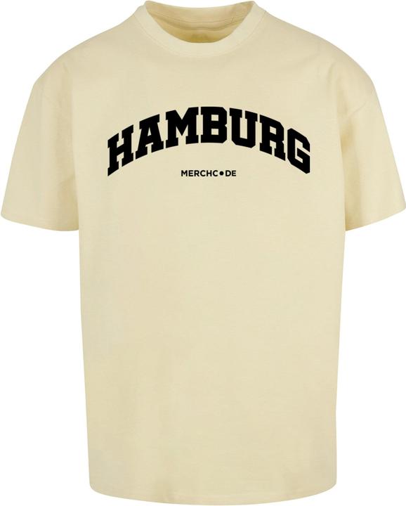 Immagine prodotto Merchcode Hamburg Wording - Maglietta oversize pesante - 112991 (XXL)