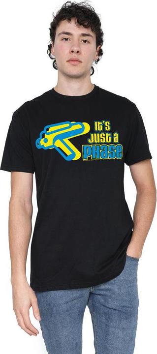 Actual product image Star Trek Quogs Mens Just a Phase T-Shirt (5XL)