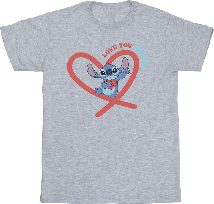 Produktbild Disney Lilo & Stitch Love You Mum TShirt (XXL)