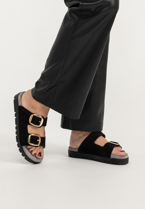 Actual product image Vitaform Pantolette Veloursleder Soft (41)