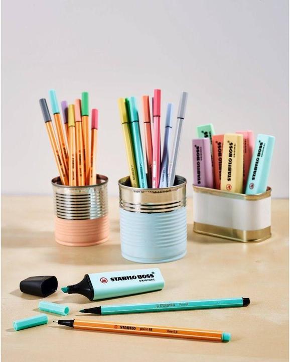 Image du produit STABILO Surligneur BOSS ORIGINAL Pastel (Pastel, 5 mm, 4 x)