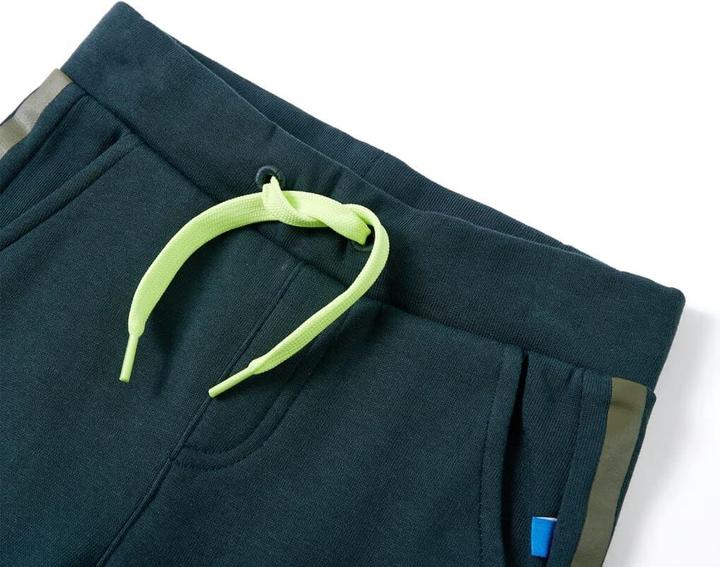 Image du produit VidaXL Pantalon de survêtement enfant avec cordon de serrage Vert mousse 140,Couleur (140)