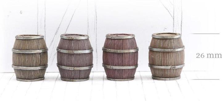 Produktbild Tabletop-Art Zubehör Holzfässer Set 3 - Grosse Fässer 4 Teile