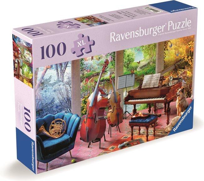 Produktbild Ravensburger Puzzle 12001366 - Musikalische Jahreszeiten - Puzzle für ältere Menschen und Senioren (100 Teile)