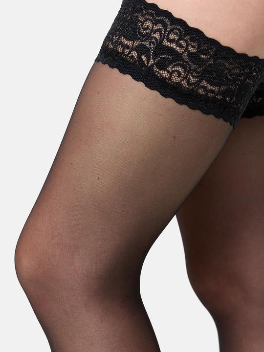 Produktbild Nur Die Feinstrumpfhose Goodbye Laufmaschen Halterlos 20 DEN (20 DEN, 38 - 40)