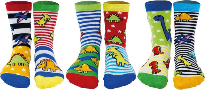 United Oddsocks Sockasaurus (3er Pack, 27 - 30)