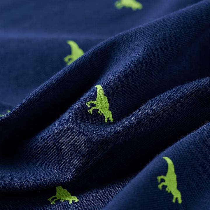 Image du produit VidaXL Chemise enfant bleu marine 92,Matière : 100 % coton,Couleur (92)