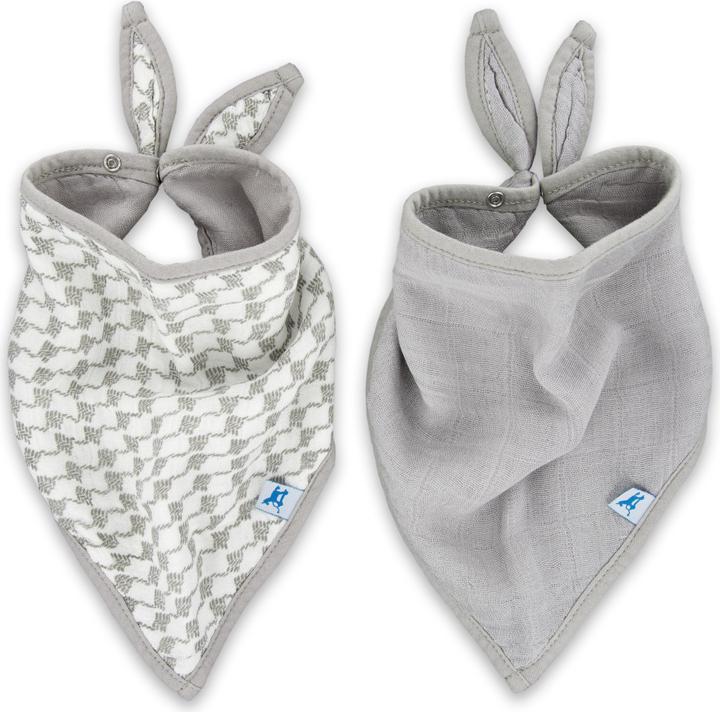 little unicorn Deluxe Bandana Bib (3 months)