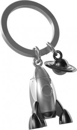Actual product image MTM Gifts Rocket key ring