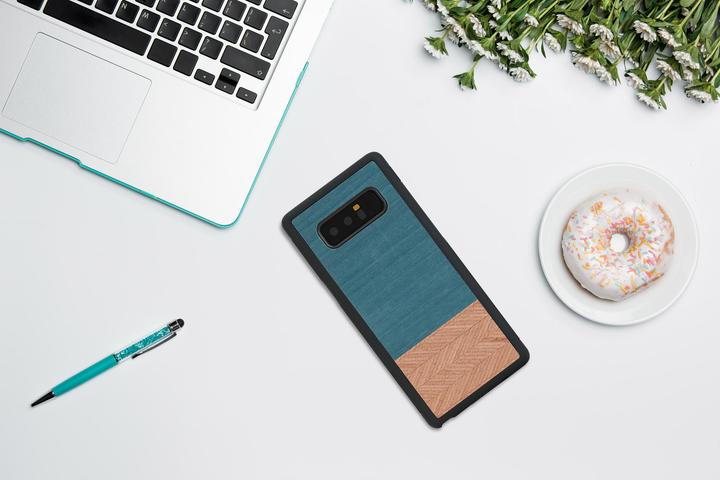 Produktbild Man&Wood SmartPhone case Galaxy Note 8 denim black (Samsung Galaxy Note 8)