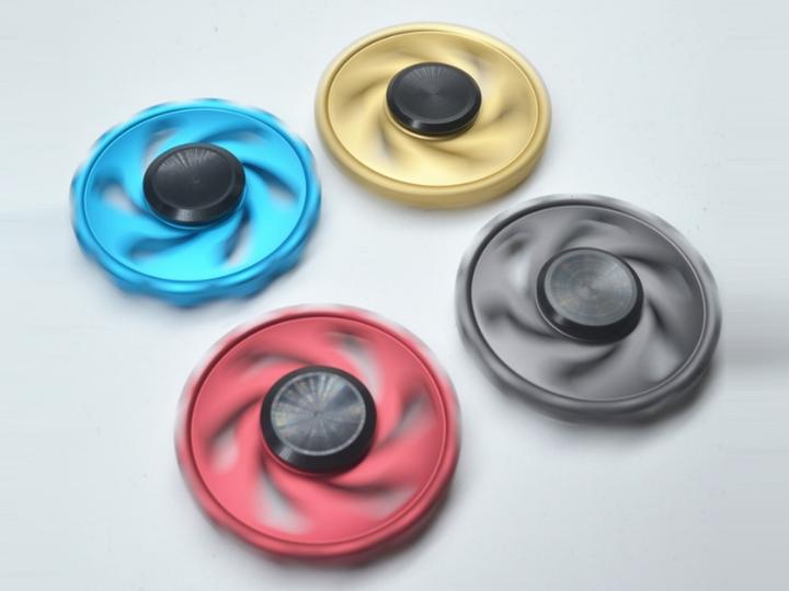Image du produit FidgetSpinner Cyclone Storm Spinner Aluminium
