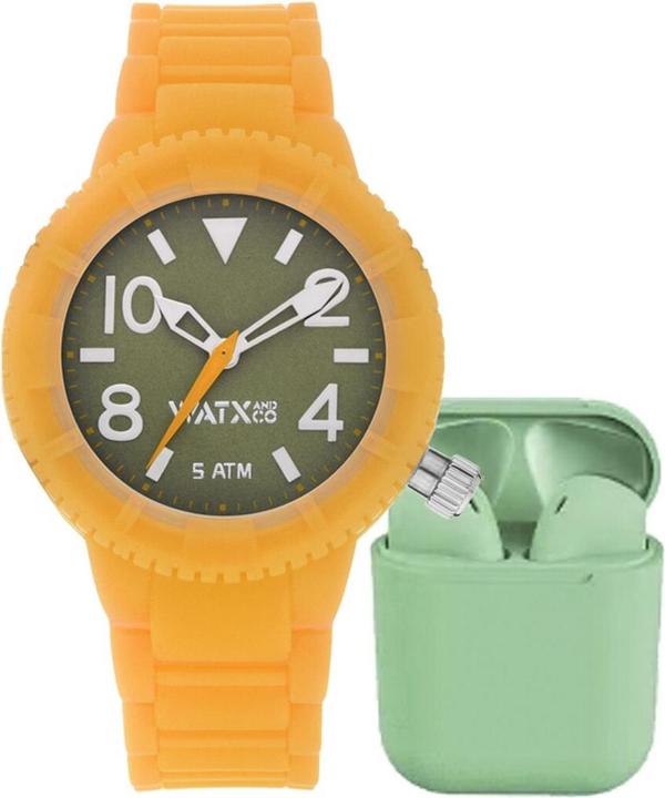Watxand Co WATX ANDCO analog WAPACKEAR18M orange Belts orange Belts (43 mm)