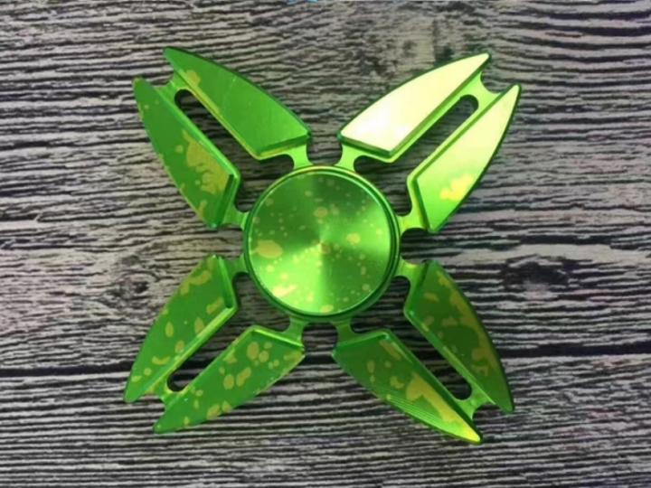 Actual product image FidgetSpinner Splash Alu Fidget Spinner