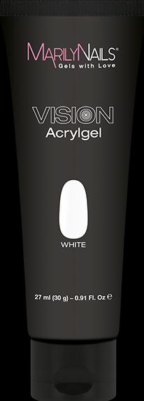 Produktbild Marily Nails Vision Acrylgel - White (Nagellacktrockner, White)