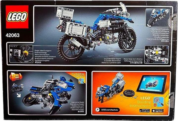 Produktbild LEGO BMW R 1200 GS Adventure (42063, LEGO Technic)