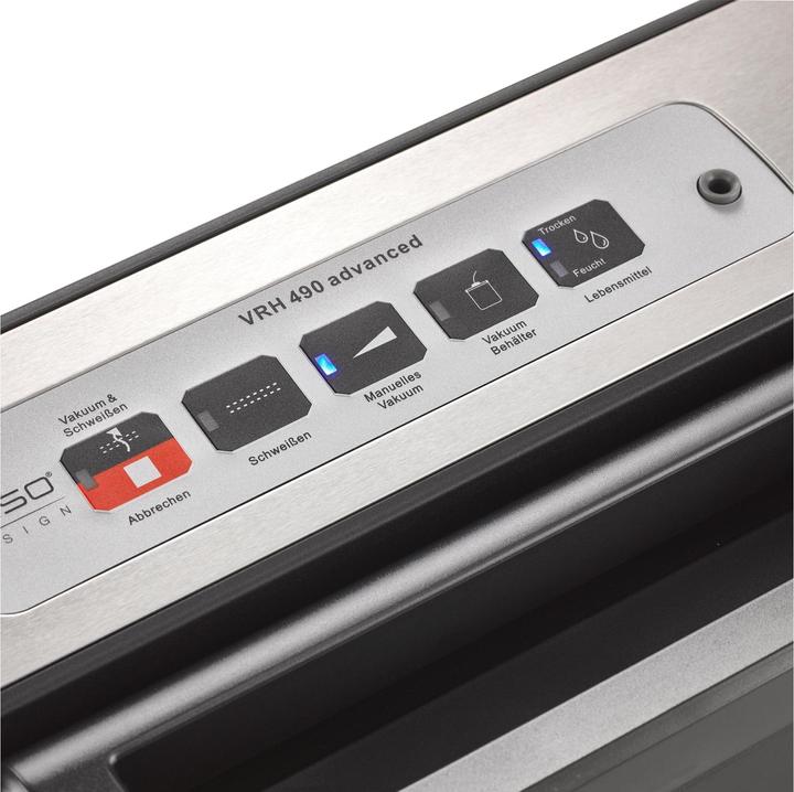 Actual product image Caso VRH 490 advanced