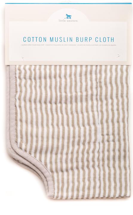 Actual product image little unicorn Burp Cloth (20 cm, 30 cm)