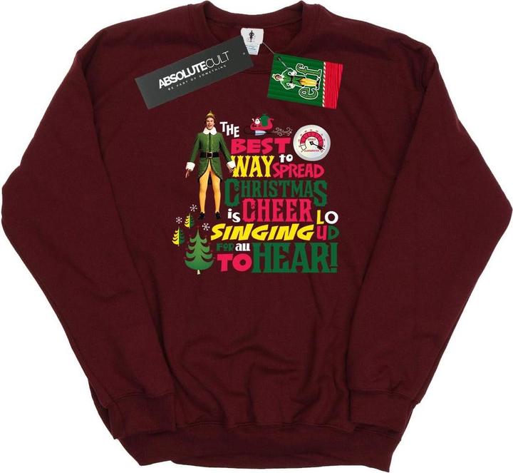 Immagine prodotto Elf Christmas Cheer Felpa Uomo (XXL)