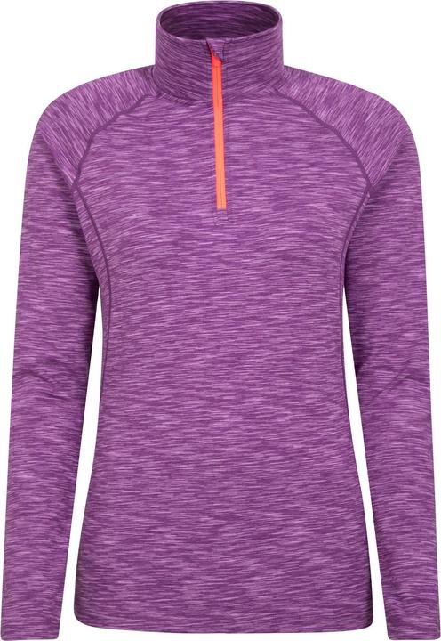 Mountain Warehouse Bend & Stretch Midlayer mit halbem Reissverschluss