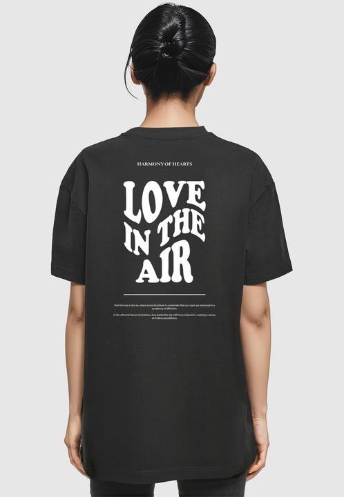 Immagine prodotto Merchcode Maglietta da donna Love In The Air Oversized Boyfriend Tee - 136255 (L)