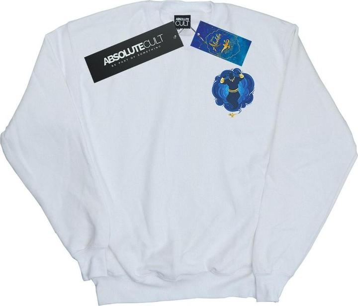 Disney Aladdin Film Dschinni Sweatshirt Mädchen mit Brustaufdruck