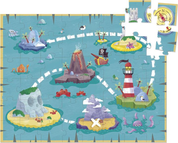 Produktbild Goula Puzzle Piraten XXL (48 Teile)