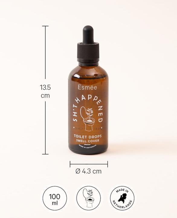 Produktbild Esmée Toilet Drops - Smell Cover Sh*t Happened