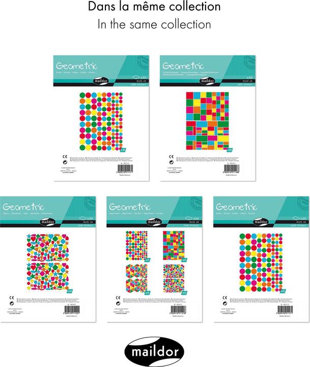 Produktbild Maildor Sticker, Geometrisch