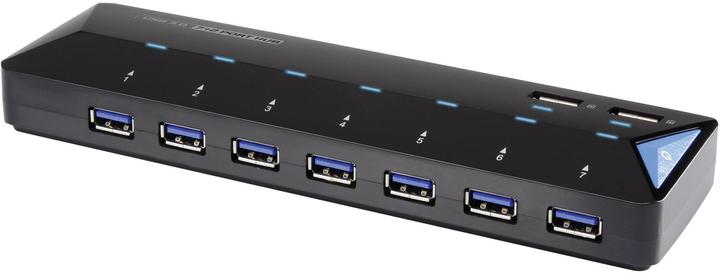 Actual product image Renkforce Rf-3806034 (USB-A, 7 Ports)