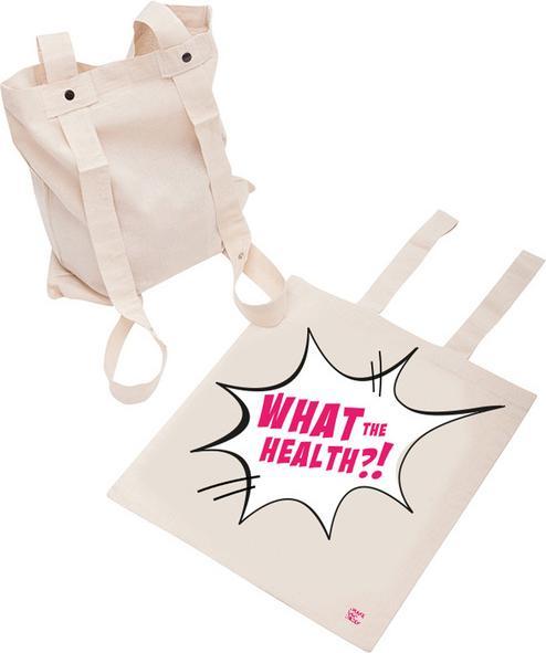 Rucksacktasche: What the Health?!