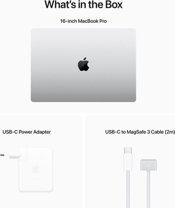 Produktbild Apple MacBook Pro – 2023 (16", M2 Pro, 16 GB, 512 GB, CH)