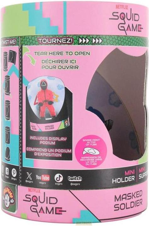 Immagine prodotto Exquisite Gaming Gioco del calamaro: Triangle Guard - Cable Guy Holdem