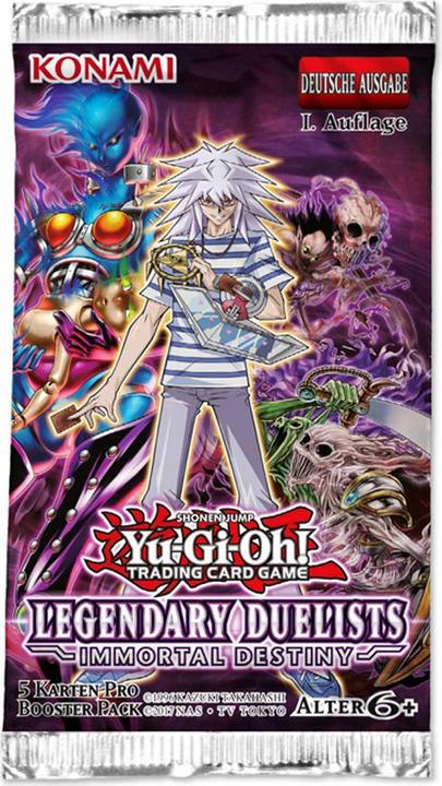 Produktbild Yu-Gi-Oh Legendary Duelists Immortal Destiny Booster -! - DE (Deutsch, Booster Pack)